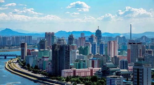 平壤图片,朝鲜古都的现代风貌